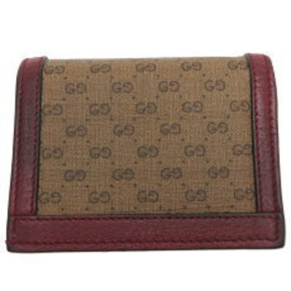 Gucci DORAEMON Red Wallet Supreme Bifold GG - Picture 1 of 9